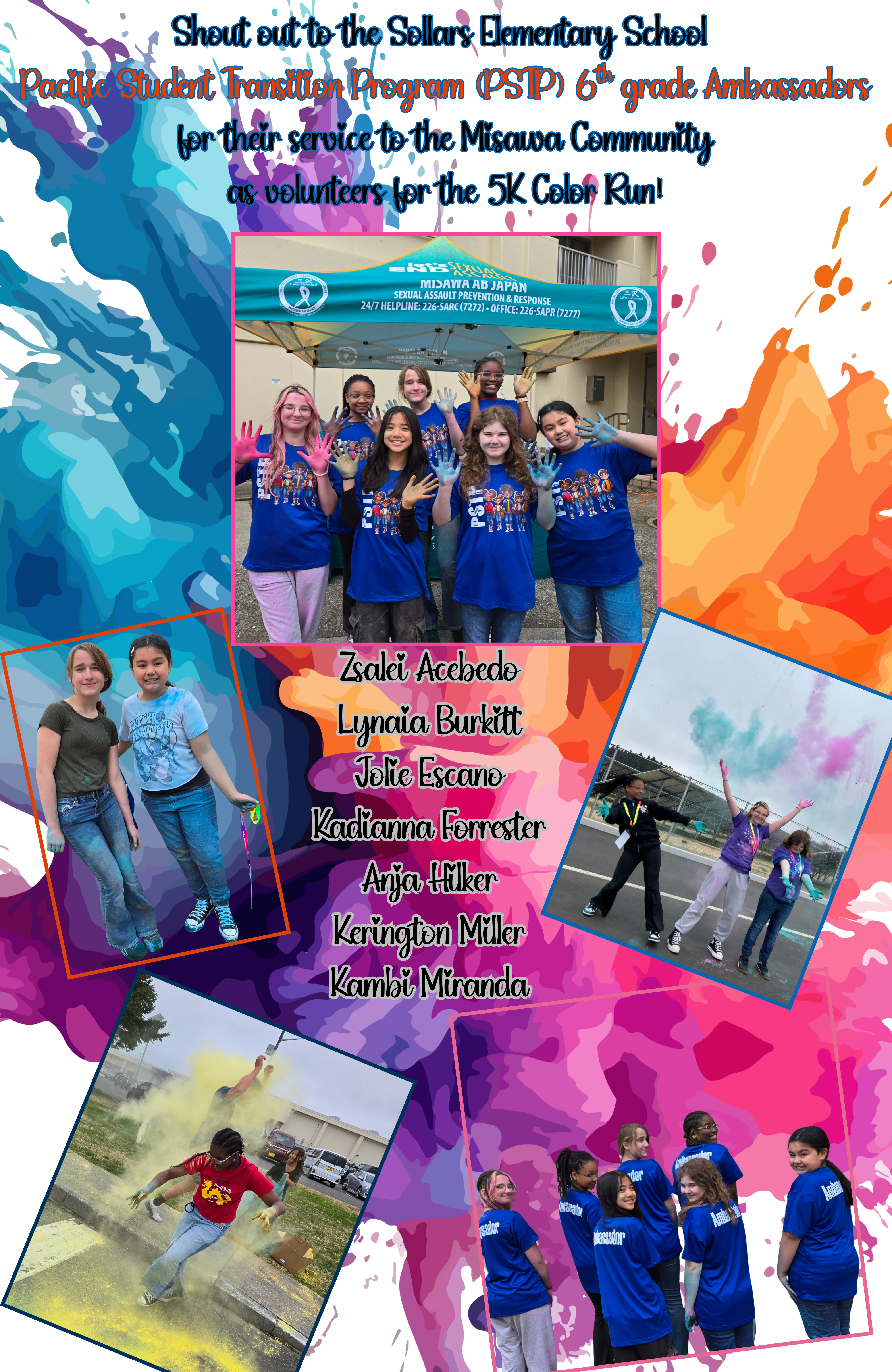 Sollars Students Color Run
